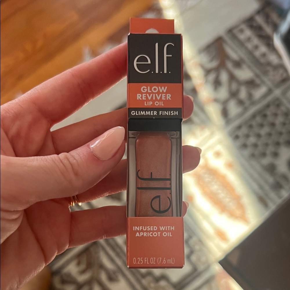 ELF Glow Reviver Lip Oil - Peach Glimmer